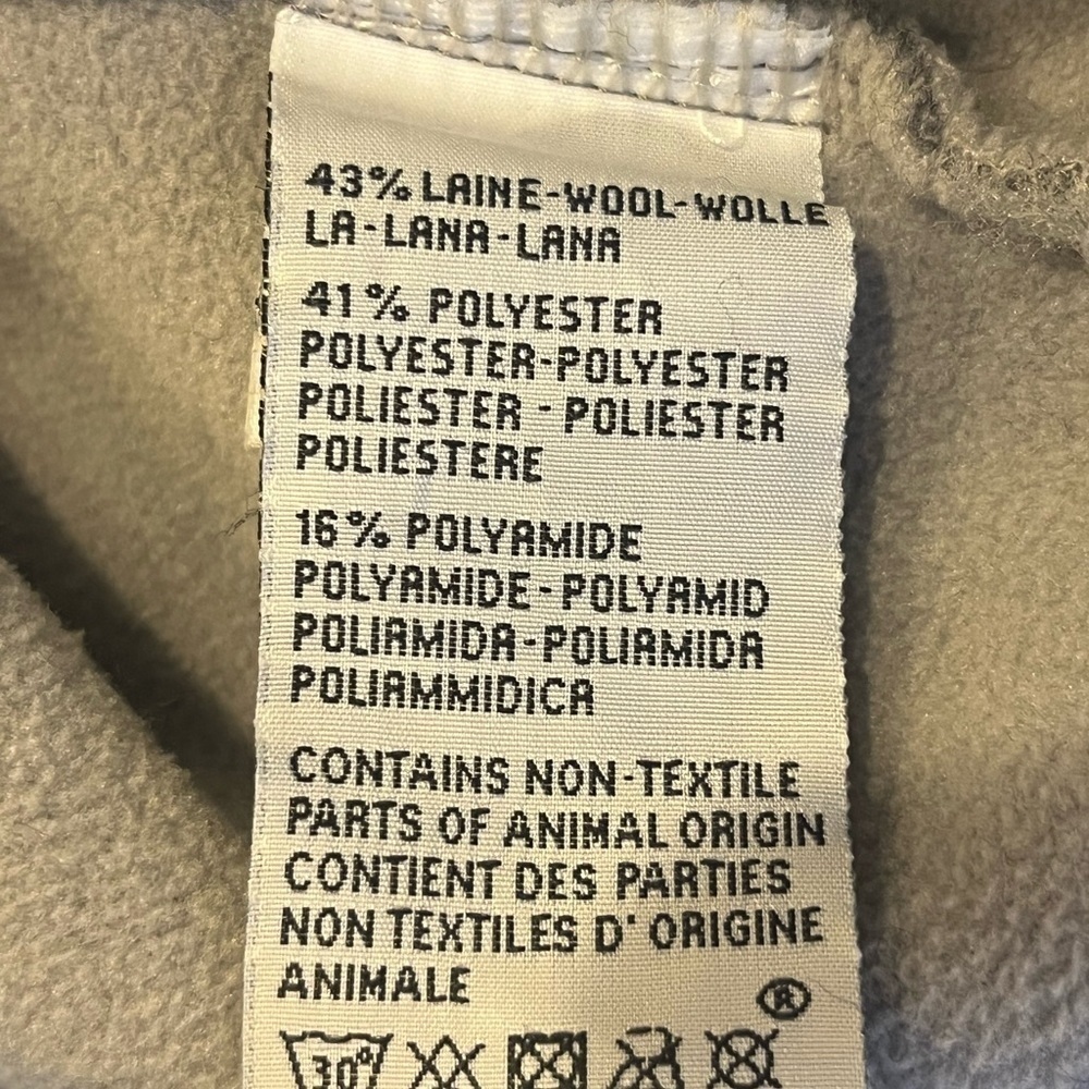 AIGLE Gray Wool Blend Princeton Jacket - Picture 6 of 7